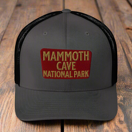 Mammoth Cave National Park Embroidered Trucker Hat
