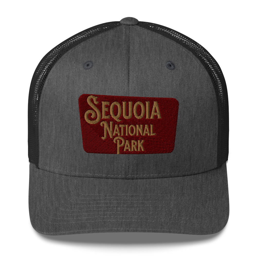 Sequoia Embroidered National Park Trucker Hat