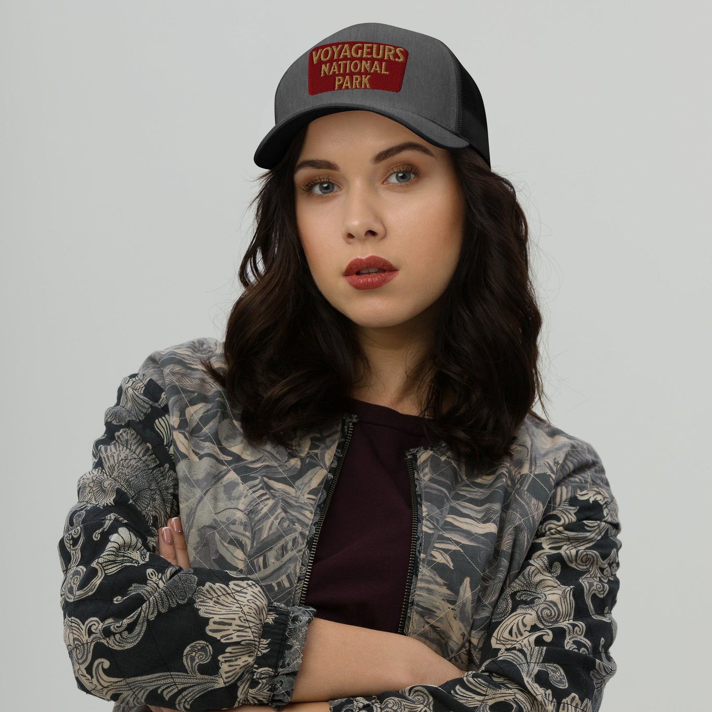 Voyageurs National Park Embroidered Trucker Hat