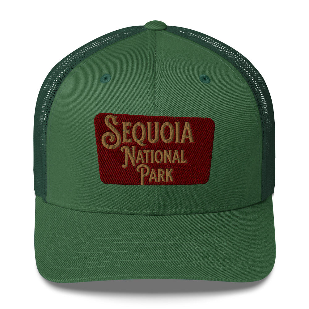 Sequoia Embroidered National Park Trucker Hat
