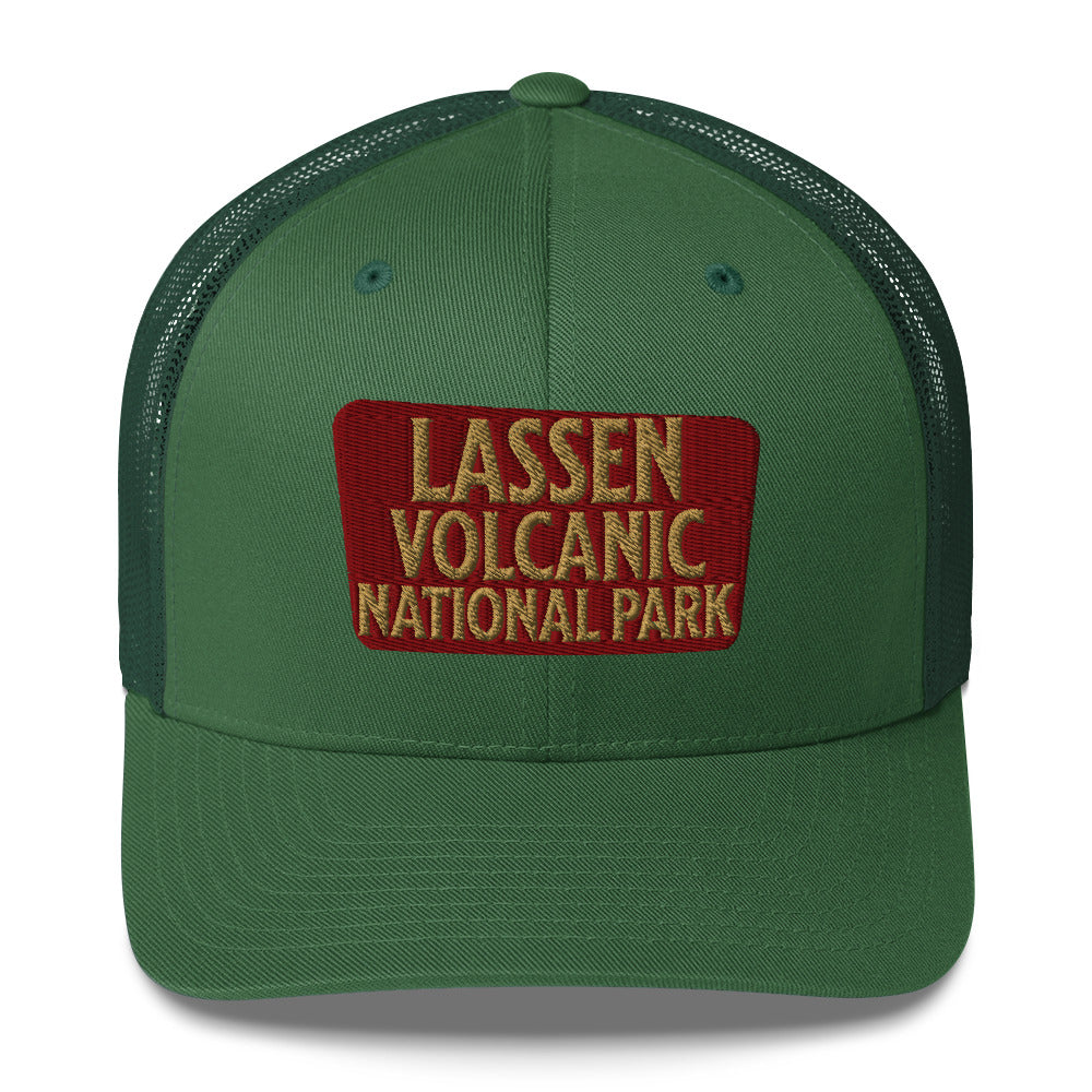 Lassen Volcanic National Park Embroidered Trucker Hat