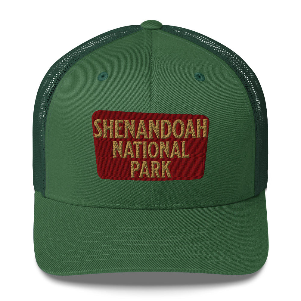 Shenandoah National Park Embroidered Trucker Hat