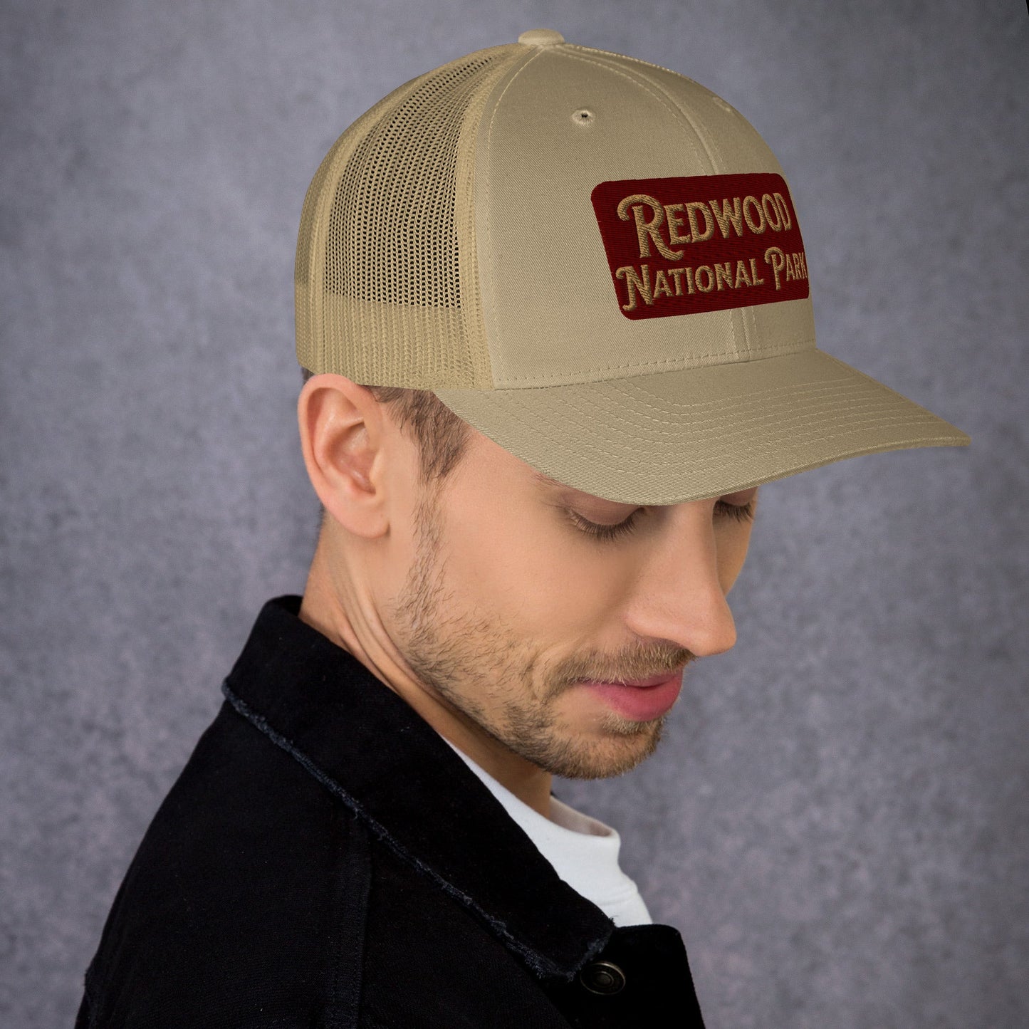 Redwood Embroidered National Park Trucker Hat