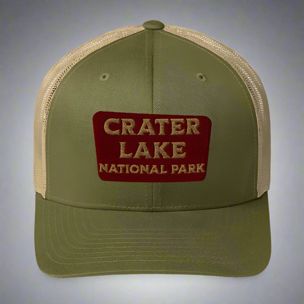 Crater Lake National Park Embroidered Trucker Hat