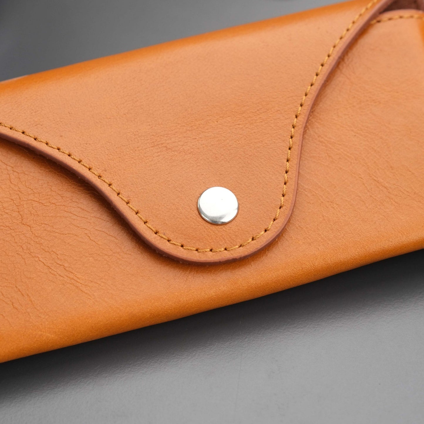 Rochester Full-Grain Leather Eyeglass Case