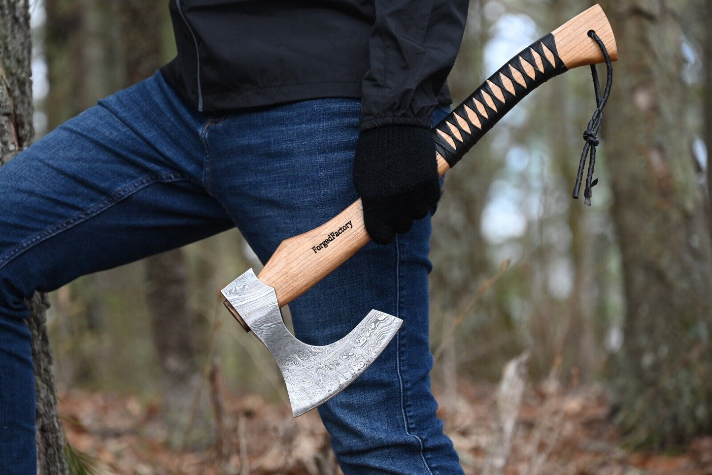 Norse Axe by KBS Knives Forged Factory – "Odin's Edge"