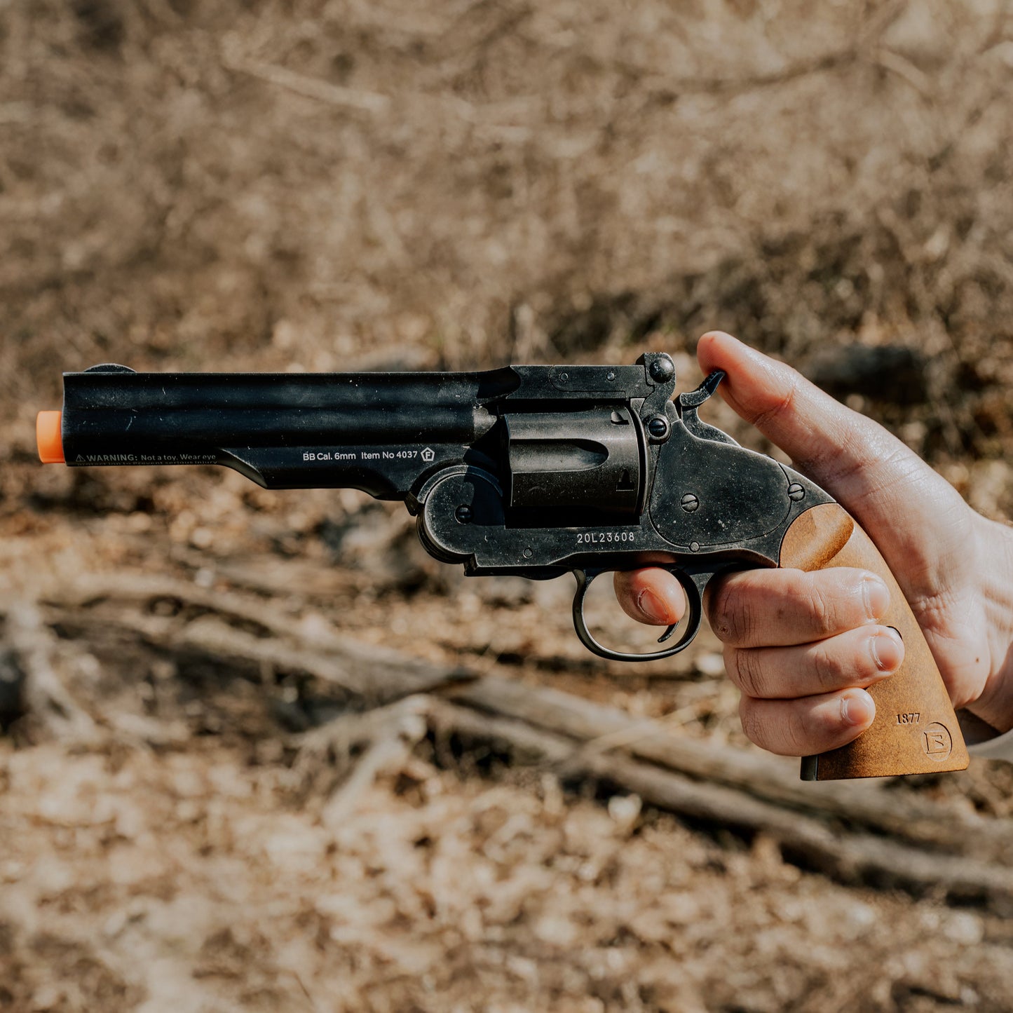 Schofield 5 Inch Airsoft - Aged