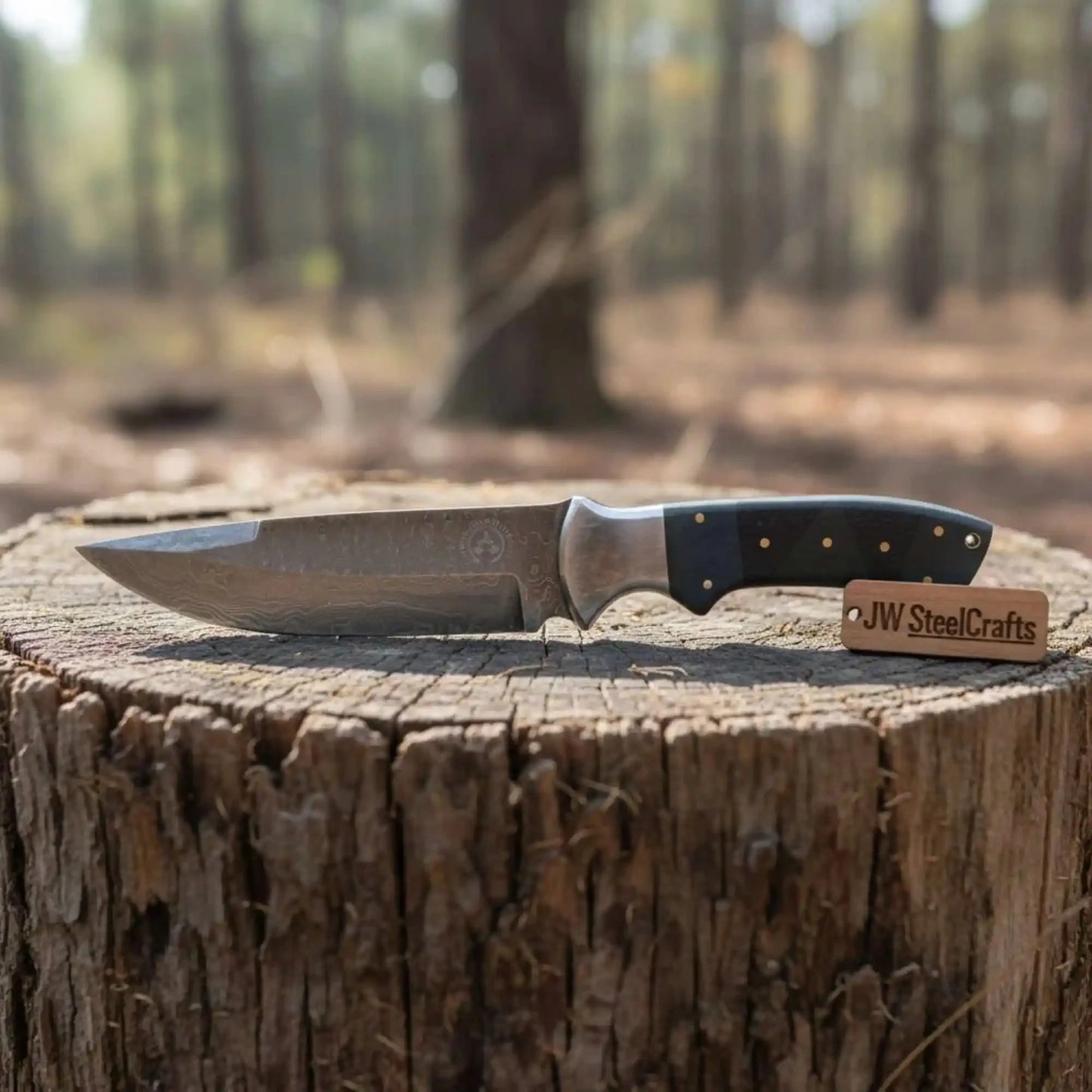 Handmade Sheffield Pattern Bowie Knife Damascus Clip Point