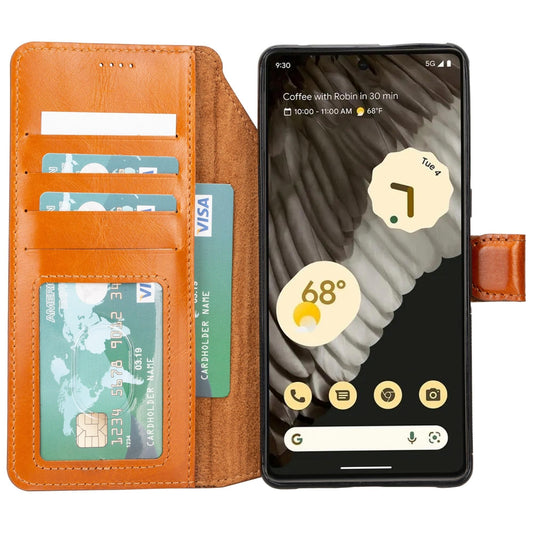 Sheridan Detachable Leather Google Pixel 8 Wallet Case