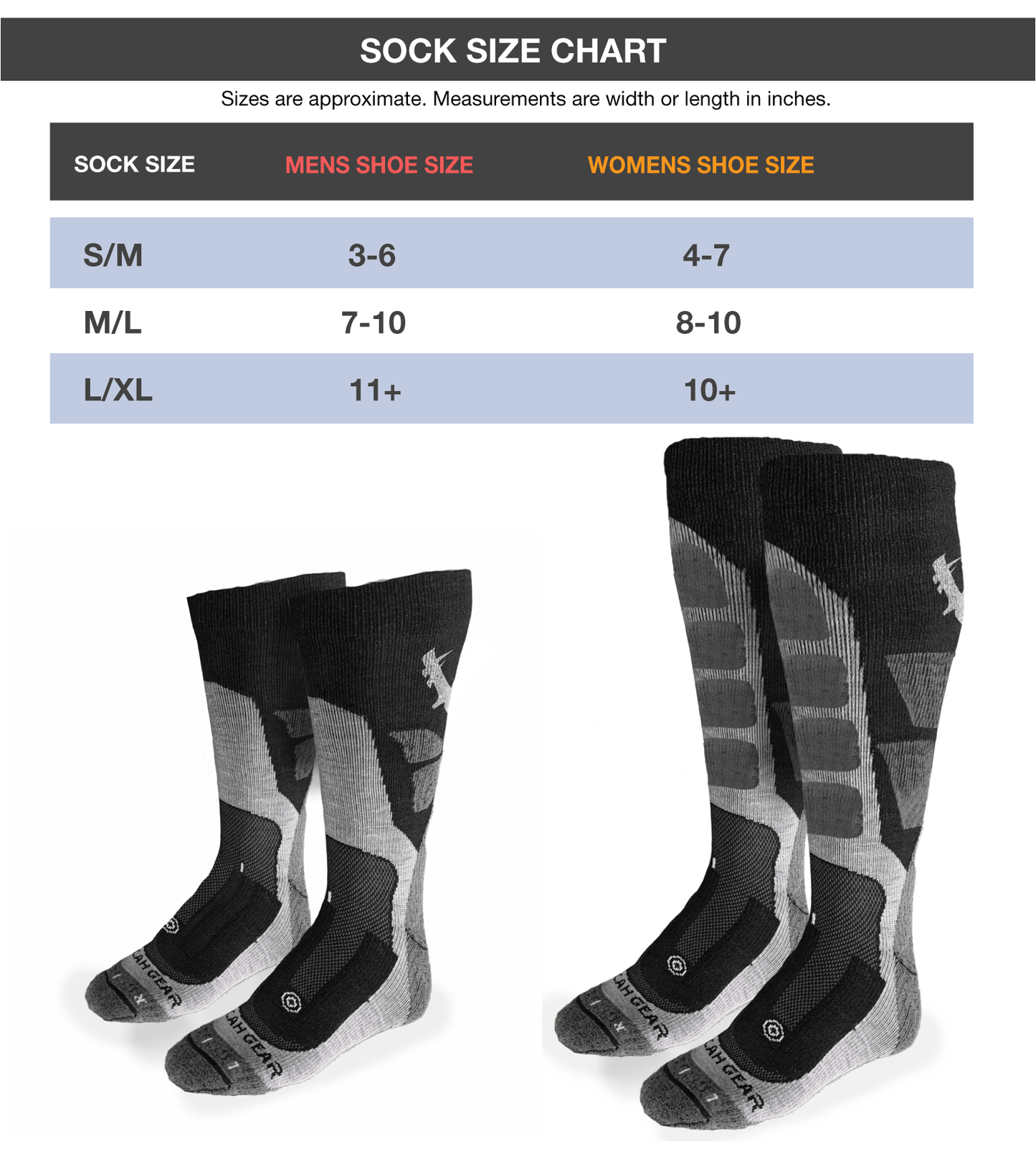 Vycah Maxx Merino Crew Sock