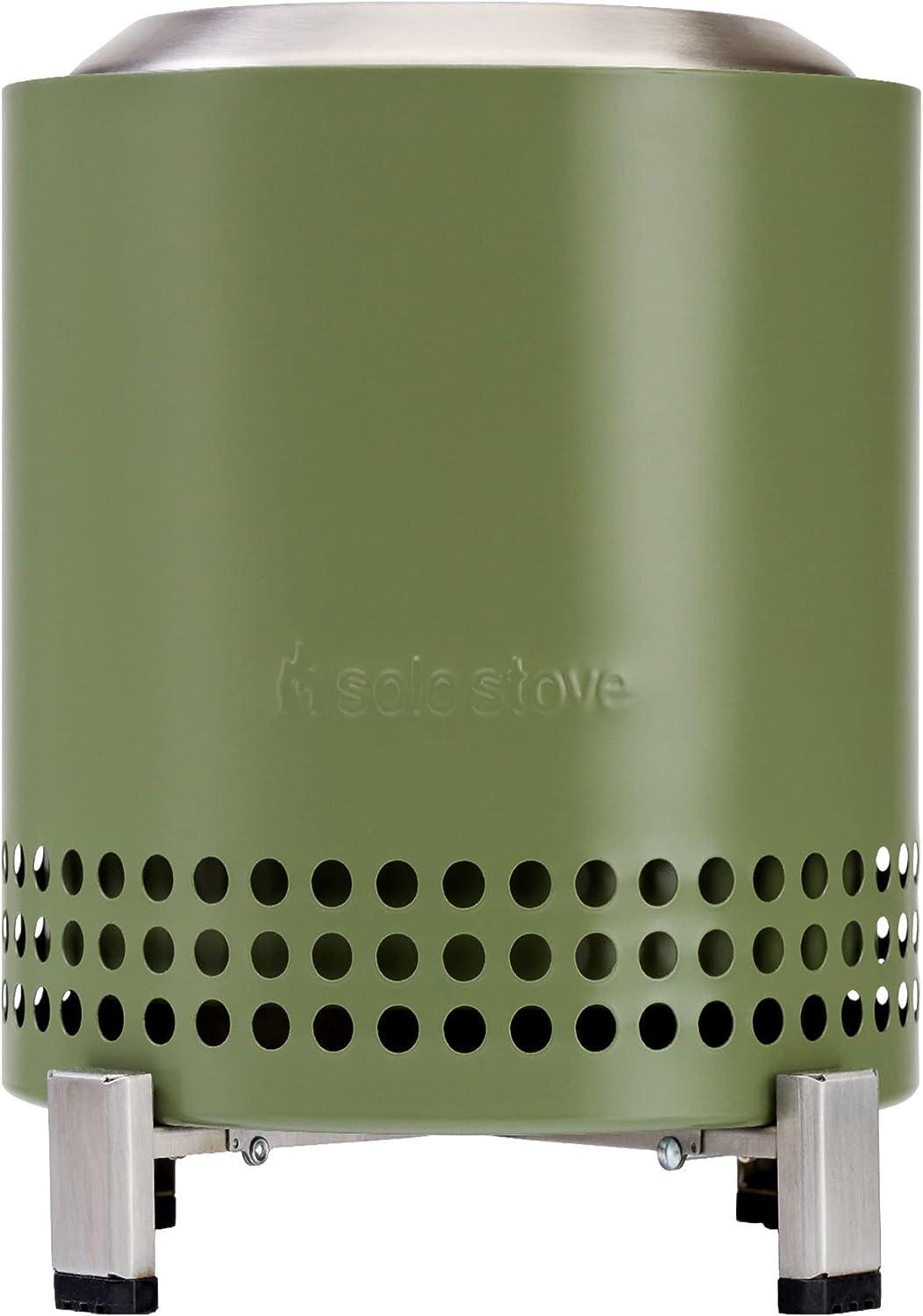 Solo Stove Mesa XL Tabletop Fire Pit with Stand | Low Smoke Outdoor Mini Fire for Urban & Suburbs | Fueled by Pellets or Wood