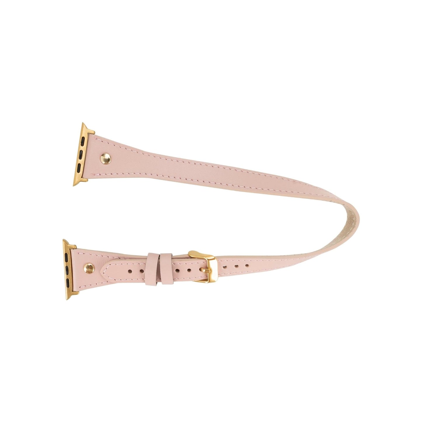 Syracuse Double Tour Leather Bands for Apple Watch 9, Ultra 2 and SE