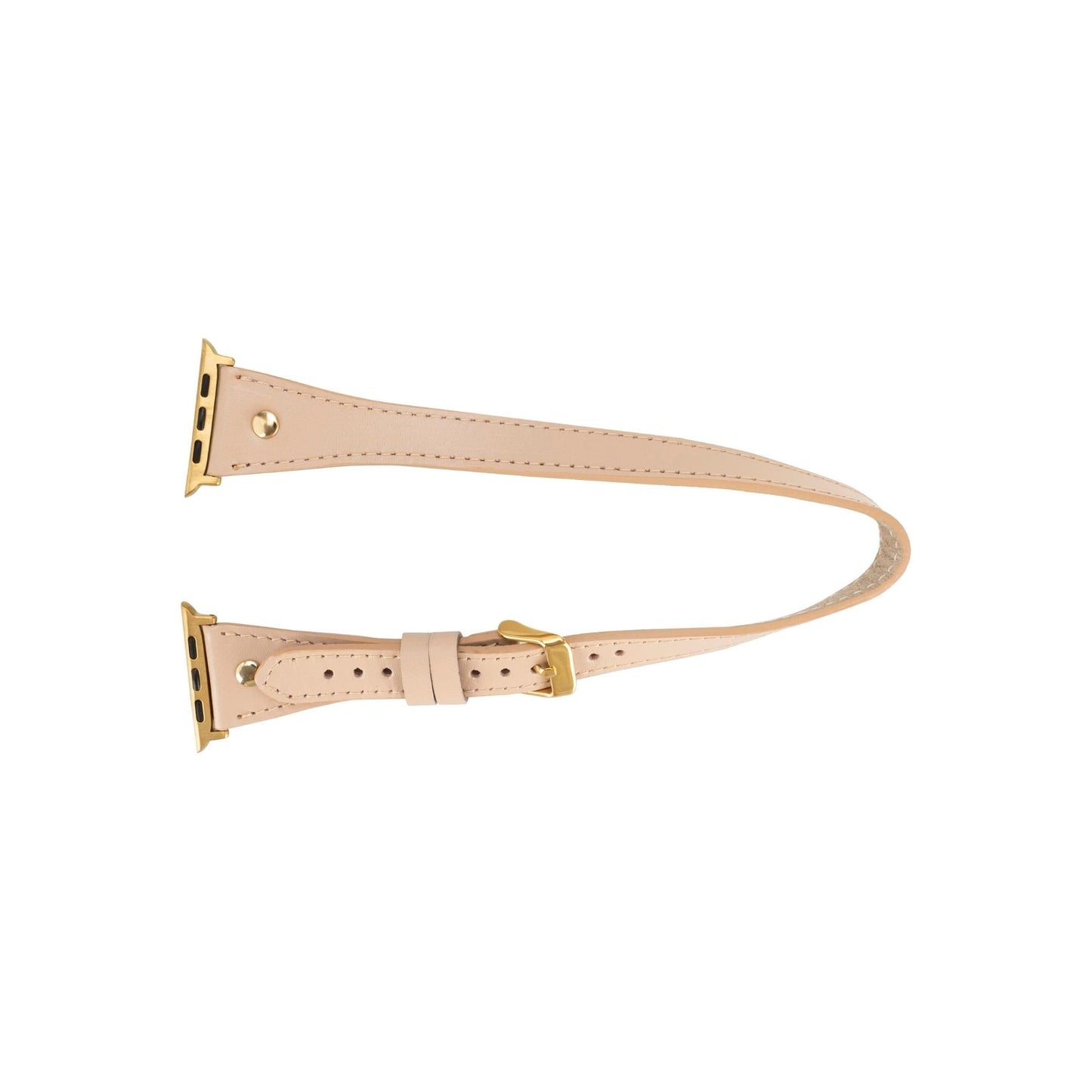 Syracuse Double Tour Leather Bands for Apple Watch 9, Ultra 2 and SE