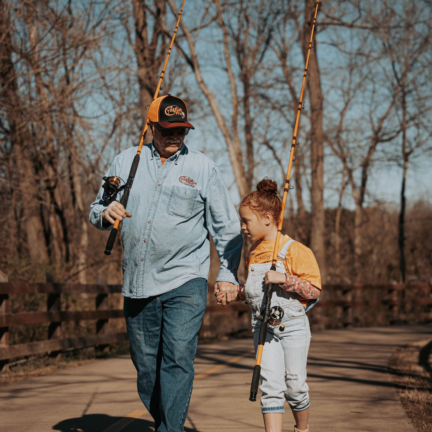 Tournament Series Orange Snapback Hat