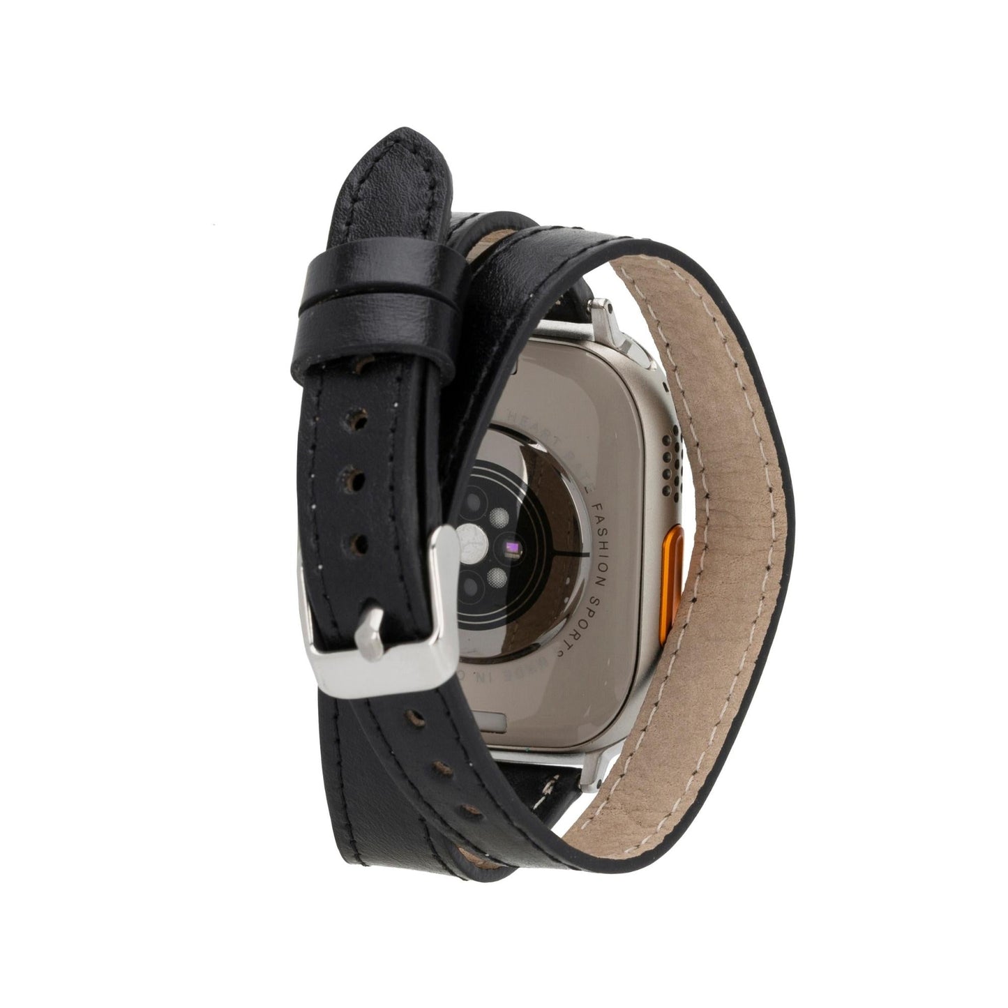 Vail Double Tour Leather Bands for Apple Watch 9, Ultra 2 and SE