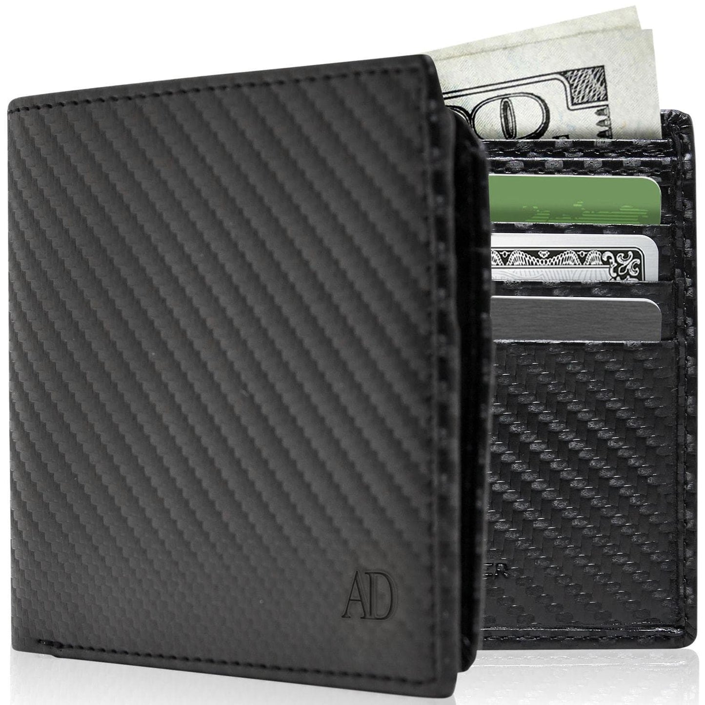 Vegan Leather Bifold Wallet