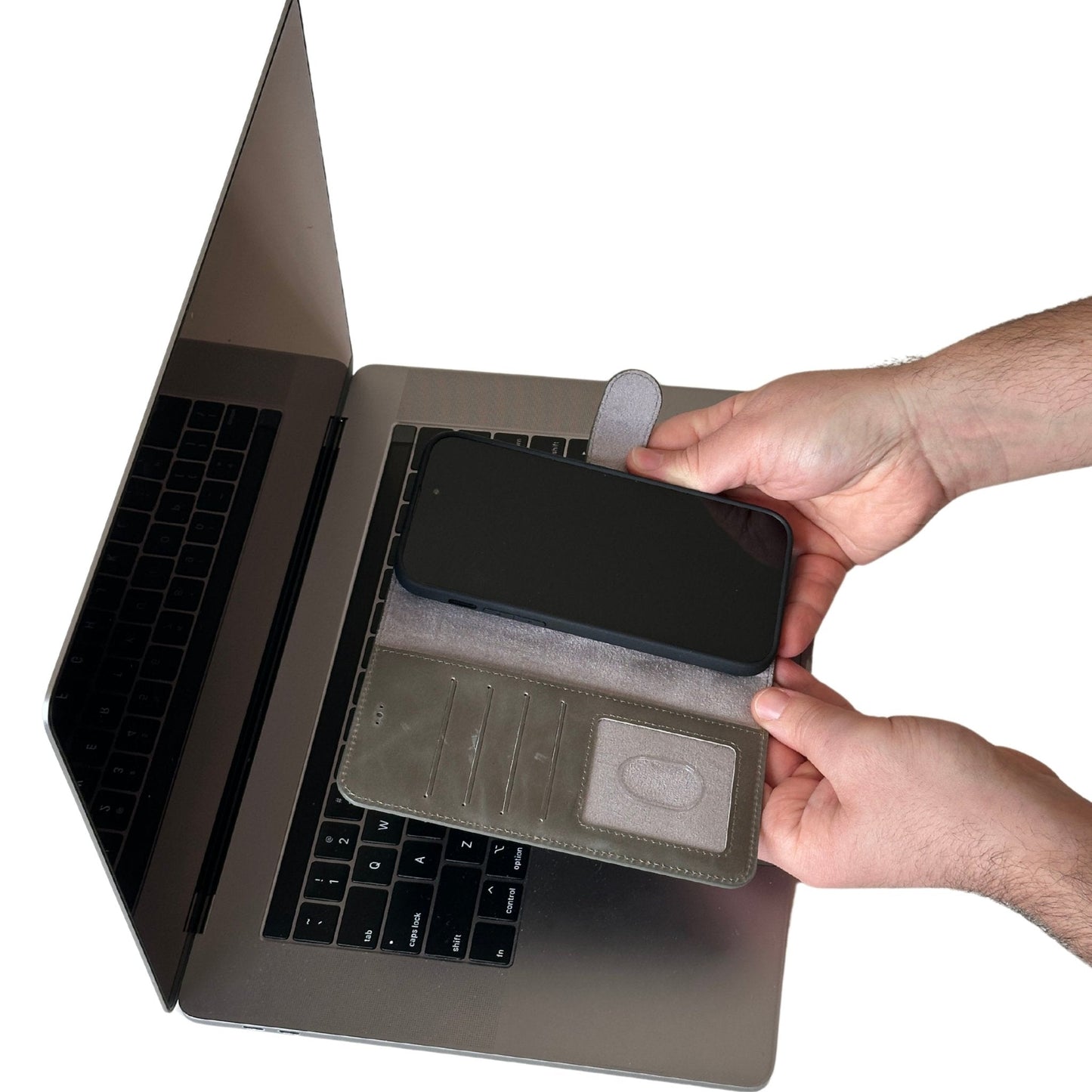 Vegas Premium Leather iPhone 15 Plus Wallet Case with MagSafe | Detachable RFID Blocking Luxury Wallet