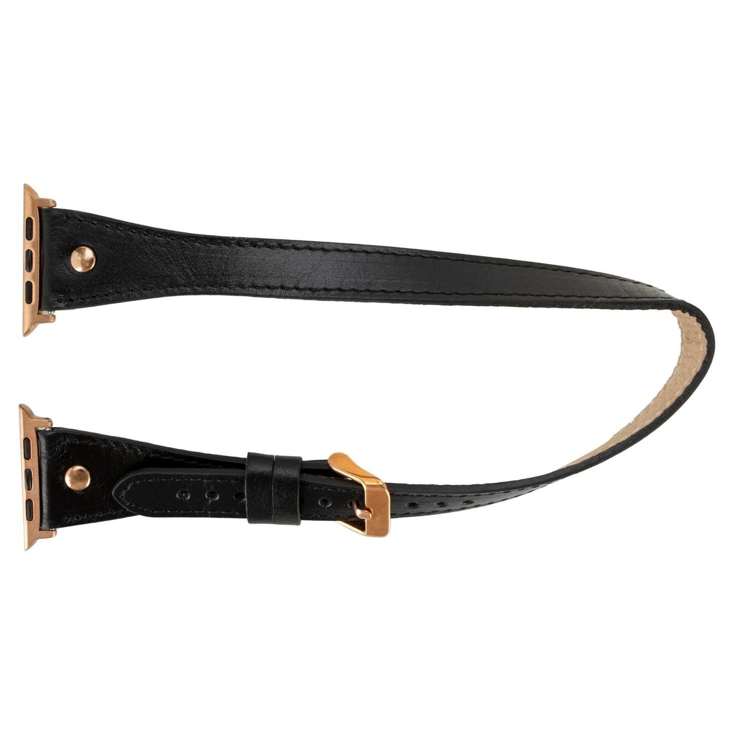 Vernon Double Tour Leather Bands for Apple Watch 9, Ultra 2 and SE