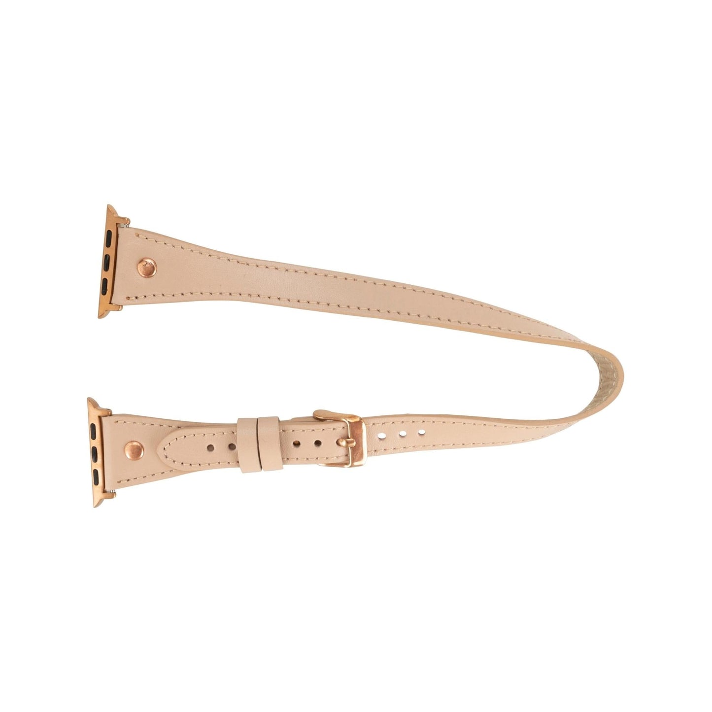 Vernon Double Tour Leather Bands for Apple Watch 9, Ultra 2 and SE