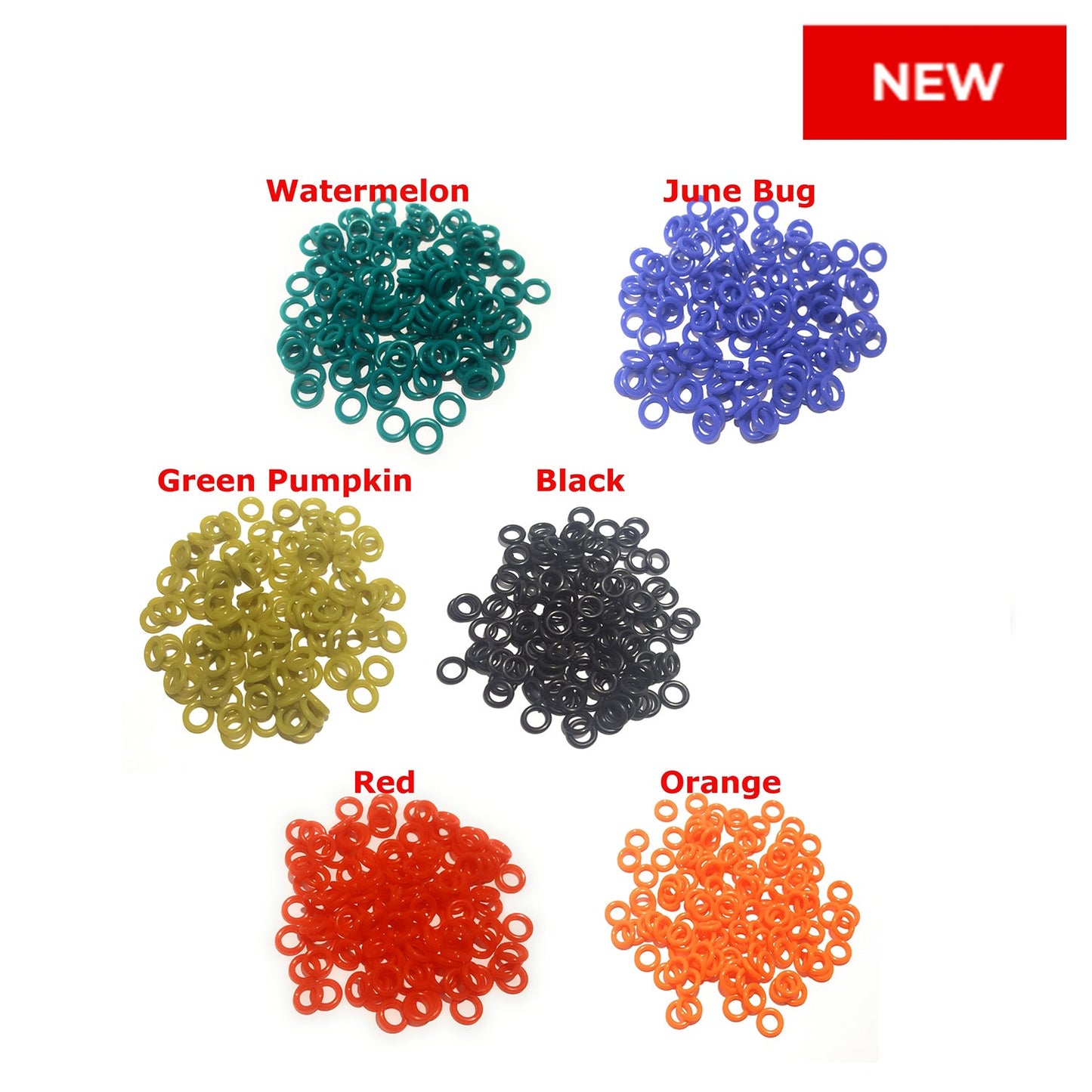 Reaction Tackle WACKY O-RINGS- 125 Pack or 300 Pack