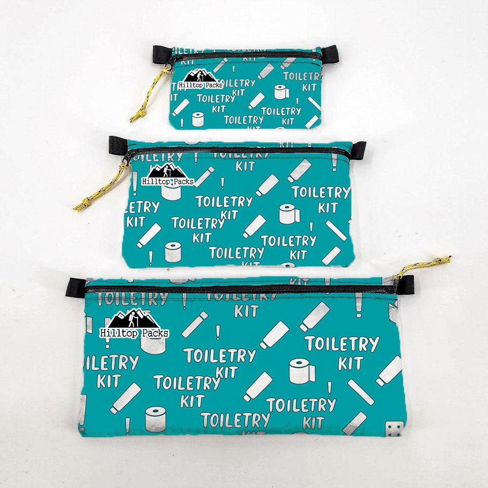 Zipper Pouches KIT Patterns Ultralight D50T fabric