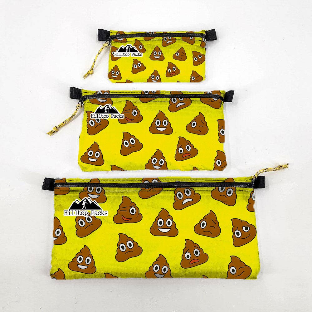 Zipper Pouches KIT Patterns Ultralight D50T fabric