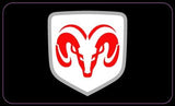 Trik Topz Hitch Cover Brand Logo Dodge Ram