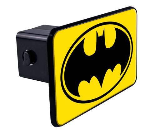 Trik Topz Batman Trailer Hitch Cover fits 2" hitch Yellow Rectangle