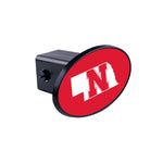 Trik Topz Trailer Hitch Cover High Impact ABS NCAA University of Nebraska Fits 2in Receiver
